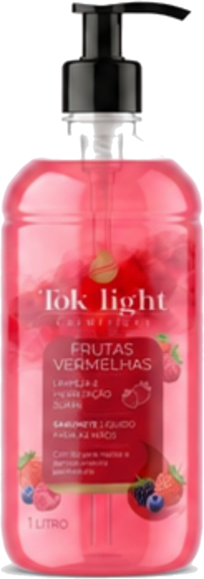 Sabonete líquido Tok Light Frutas Vermelhas 1 litro