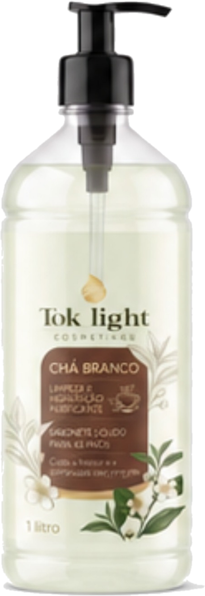 Sabonete líquido Tok Light Chá Branco 1 litro