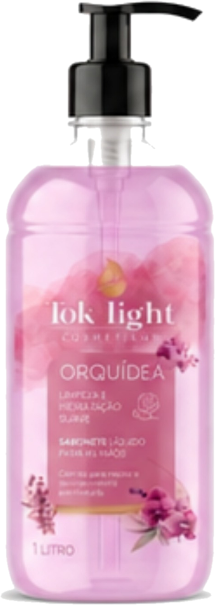 Sabonete líquido Tok Light Orquídea 1 litro